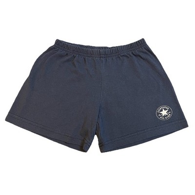 Vintage 90s Converse All Stars Shorts Youth Boys Size Medium Blue Logo USA Made