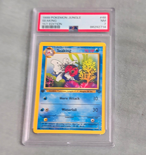 Seaking (1st Edition) graded PSA 7 for sale on eBay