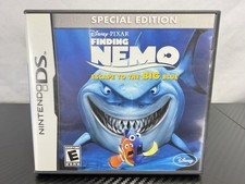 FINDING NEMO ESCAPE TO THE BIG BLUE NINTENDO DS - COMPLETE IN BOX /Manual