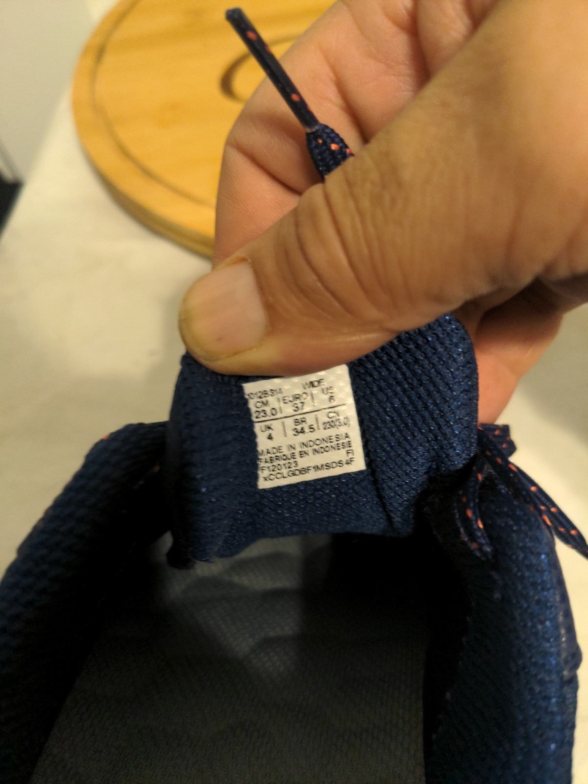 ASICS GEL-Venture 9 Indigo Blue/Papaya Women's 6 Trail Running Shoes  thumbnail 9