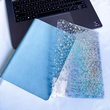 A5 Jelly Cover for Notebooks & Planners - A5 Clear Cover(6.2 X 8.7 Inches) - Gli