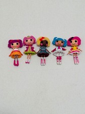 MGA Lalaloopsy Mini Doll Bundle Pre loved Condition 5 Mini Dolls