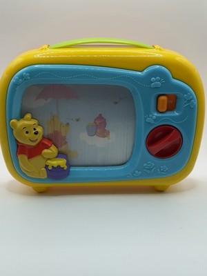Winnie the Pooh  My First TV Wind up musical TV Walt Disney Walgreens- Works