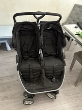 Britax B-Agile Double Twin Tandem Duo Buggy Pushchair Folding From Birth Unisex