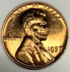 1957 Proof Lincoln Cent UNC Proof 1c Coin Mirrored Surfaces - Actual Coin - 4276