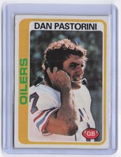 1978 Topps #301 Dan Pastorini