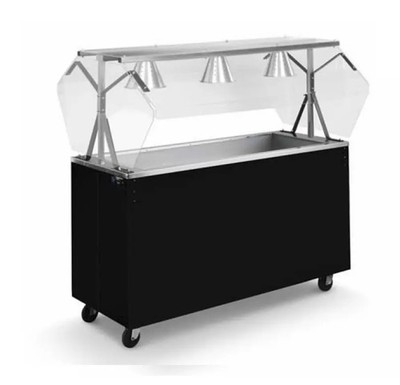 Vollrath 3877546 Affordable Portable 46'' (3) Well Cold Food Station