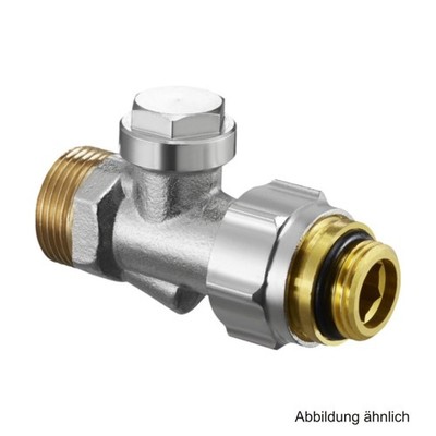 Oventrop Absperrverschraubung Multiflex F Combi 3, 1/2''AGx3/4''AG, Durchgang