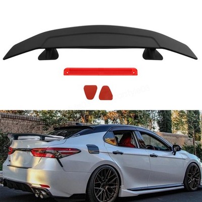 Matte Black For Toyota Camry SE LE Sedan 46''GT-Style Rear Trunk Spoiler Wing Lip