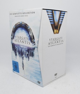 Stargate Atlantis - Die komplette Kollektion - Staffel 1-5  Komplettbox 26 DVDs