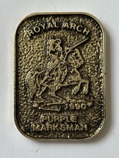Royal Arch Purple Marksman Orange Order Medallion.
