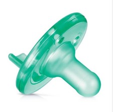 100 Pcs Philips Newborn NICU Soothie Pacifier, Green 0-3 Months Hospital