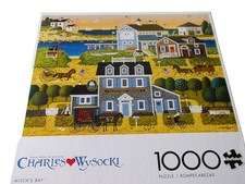 - Charles Wysocki WITCH'S BAY 1000 Piece Jigsaw Puzzle for Adults