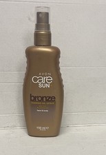 Avon Care Self Tanning Oil Spray Face & Body Instant Fake Tan Coconut Oil Vit E