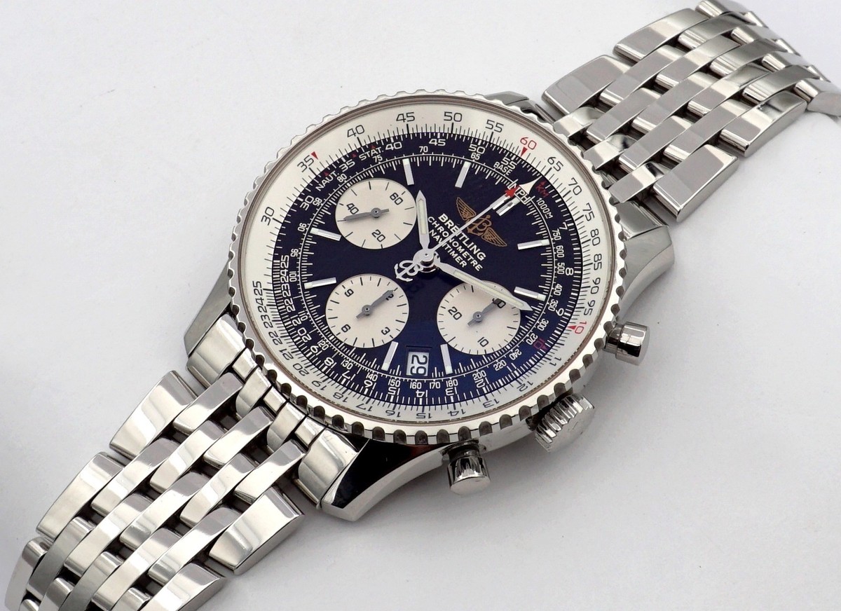 PERFEKTER BREITLING NAVITIMER KLASSIKER NAVITIMERBAND A23322