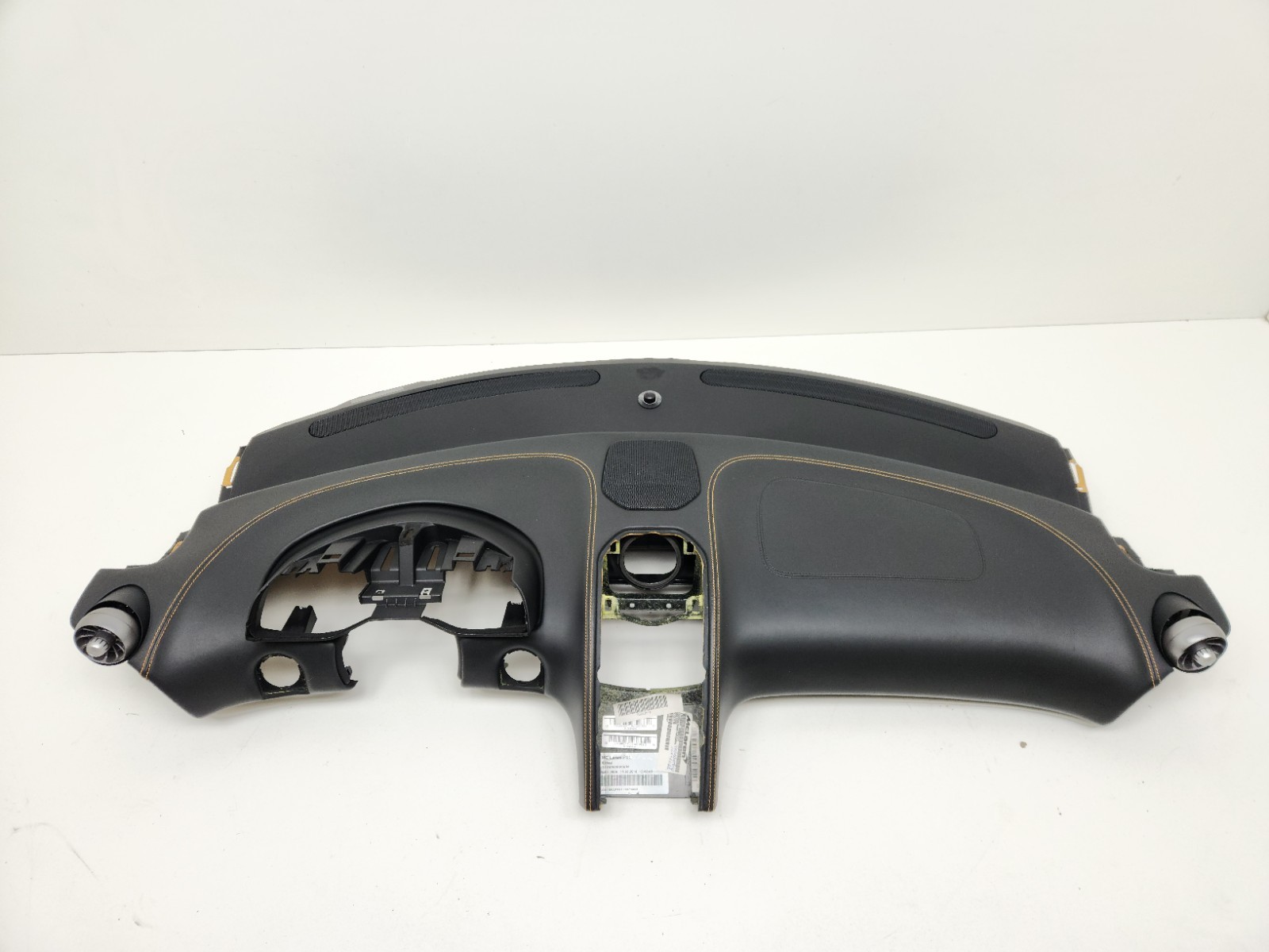 2015-2017 MCLAREN 650S DASHBOARD INSTRUMENT CLUSTER PANEL LEATHER ASSEMBLY OEM