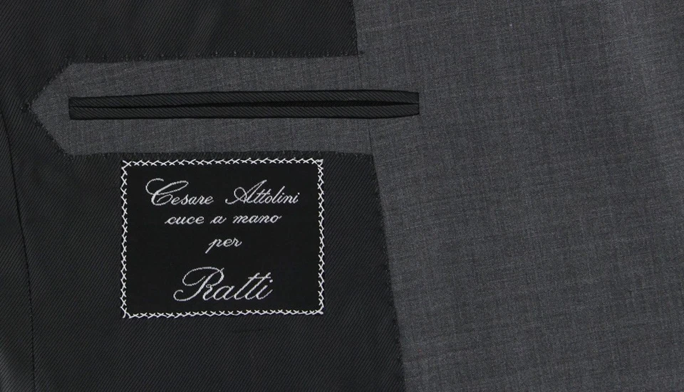 Cesare Attolini Gray 140's Suit - 44/54 - (AUS209PUL3S11WA09G21R7) - Image 4 of 4