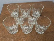 Set/8 VTG Princess House #487 Regency Rocks Old Fashioned Crystal WhiskeyGlasses