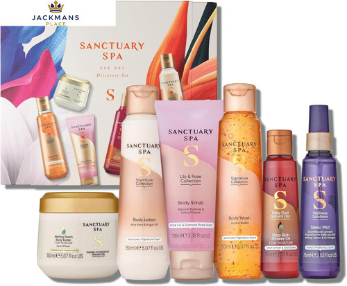 Sanctuary Spa Day Discovery Gift Set, Vegan, For Women, Birthday...