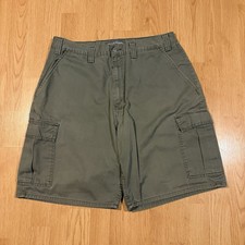 Vintage Levi  s Silvertab Cargo Shorts Gray Utility Y2K Skate Workwear Baggy