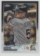 2015 Topps Chrome Update Mega Box Black Refractor 23/99 Ichiro Suzuki HOF 00mp
