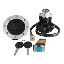 Ignition Switch Fuel Cap Seat Lock For Suzuki GSXR600 GSXR750 GSXR1000 GSX1400