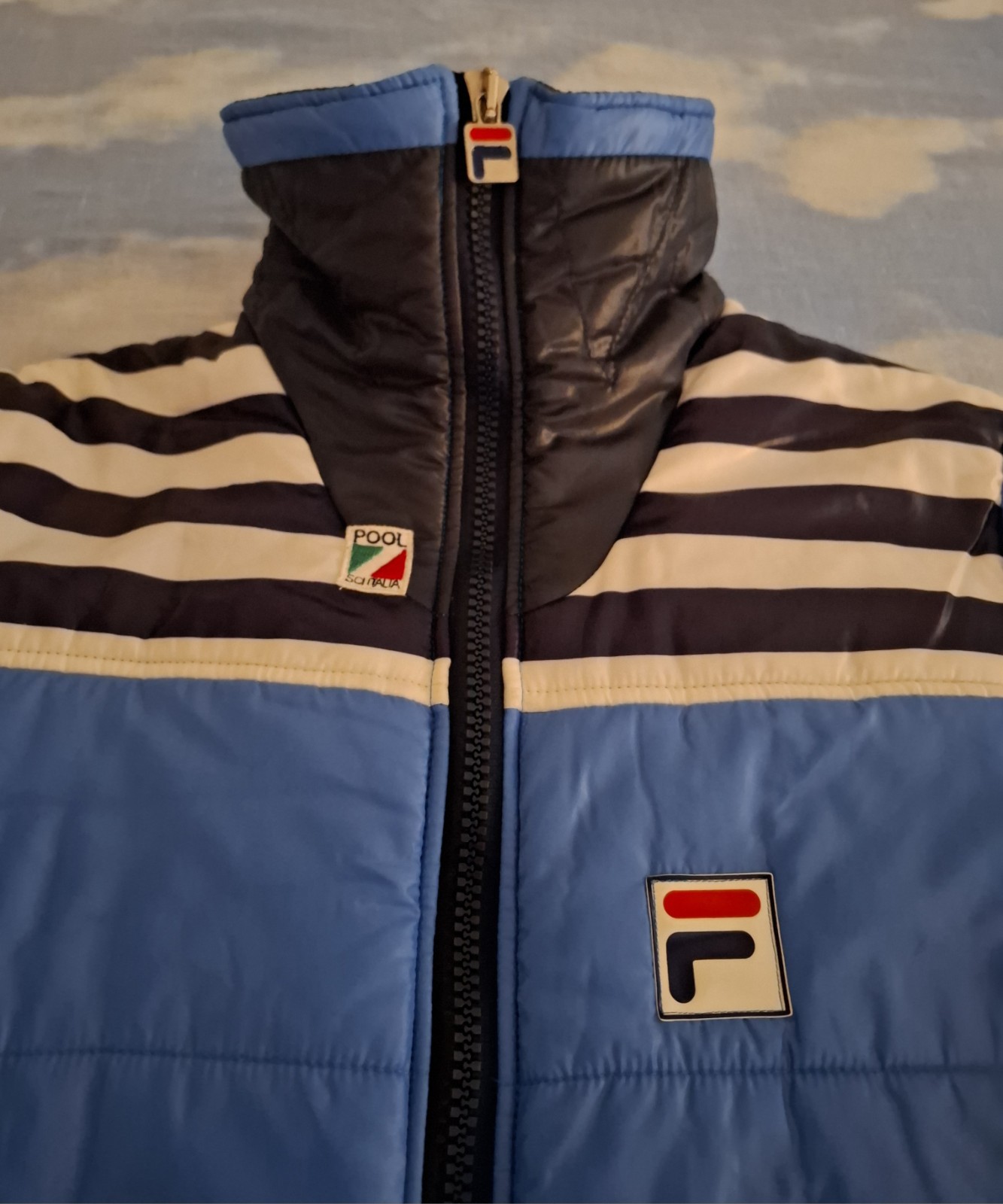 JACKET vintage 80's FILA Biellese era Borg TG.44 circa S M made in Italy RARE
