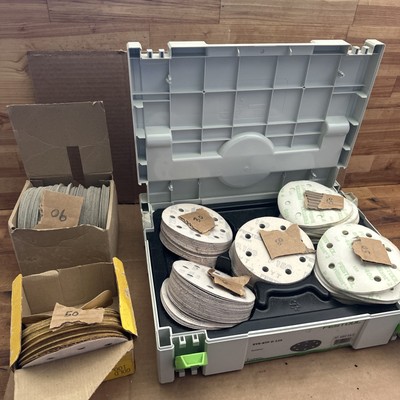 Festool SYS-STF D125 Net-Set And Case No. 489 463 & Extras