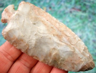 Super Fine 4 1/4 inch Ohio Flintridge Flint Dovetail Point with COA Arrowheads