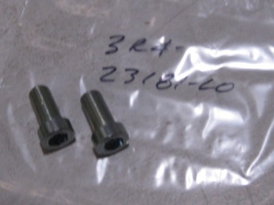 YAMAHA YZF/YZ/XVZ/XT/V-MAX/VXM/IT/FZR/FZ FORK SOCKET HEAD BOLTS (2) NOS!