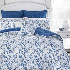 Laura Ashley Duvet Cover Bonus Set TWIN ELISE CNB 5PC TW DUVET/SHAM SET BONUS
