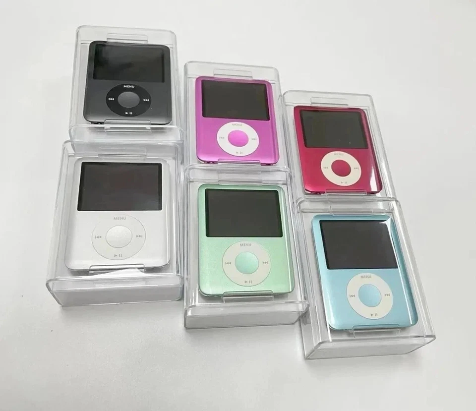New Apple iPod Nano 3th Gen 4GB 8GB All Colors Walkman Mp3 Players New Battery - Image 3 of 4
