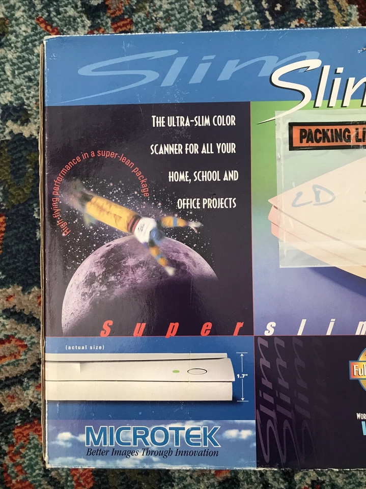 NEW in box Microtek SlimScan C6 Flatbed Scanner - Image 2 of 4