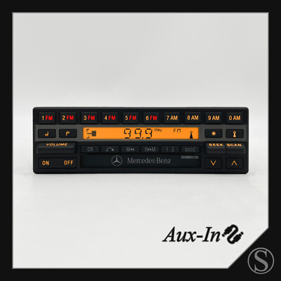 Becker Grand Prix Electronic BE1480 Radio Aux-In Mercedes W124 W126 W140 R129 SL