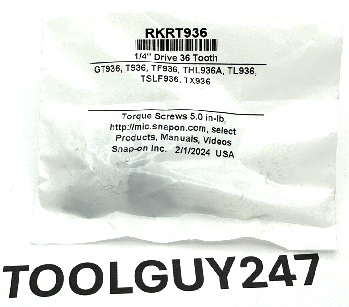 SNAP ON RKRT936 1/4