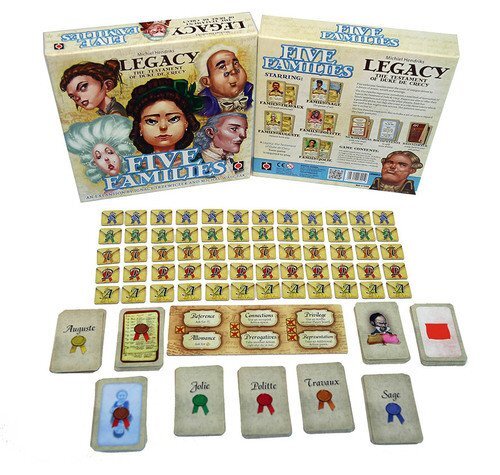 Legacy Five Families Expansion 5 - Englisch - English-image