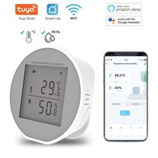 Tuya Zigbee Temperature Humidity Sensor LCD Screen Indoor Hygrometer