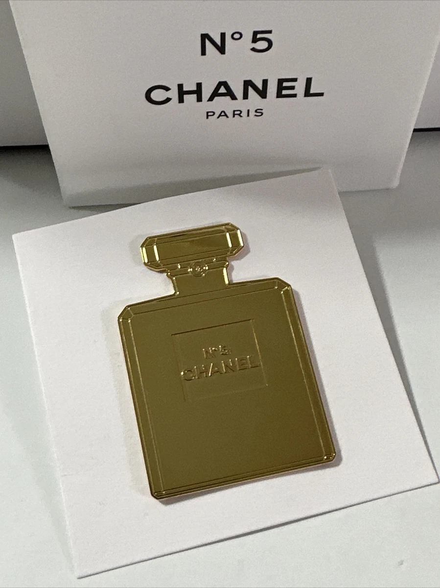 Chanel beaute N5 perfume bottle Pin brooch