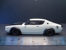 Mini GT Nissan Skyline Kenmeri white LBWK - 1:64