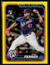 2024 Topps #85 Jose Ferrer Yellow