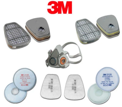 3M Gasfilter Partikelfilter Atemschutz Filter für Masken Serie 6000 7000 7500