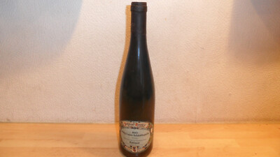 Alte Weinflasche 1983 leer Burg Layer Schloßkapelle silvaner Kabinett 0,7 L