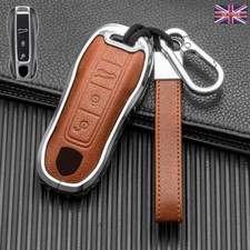 Remote Key Cover Case Fob For Porsche 911 Turbo Panamera Macan Cayenne Taycan