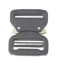 AustriAlpin 38mm / 1.5" Black Cobra Buckle - Male Adjustable Female Fixed FC38KV