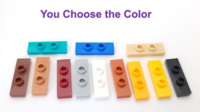 Lego 1x3 Plate with 2 Studs Double Jumper You Choose the Color