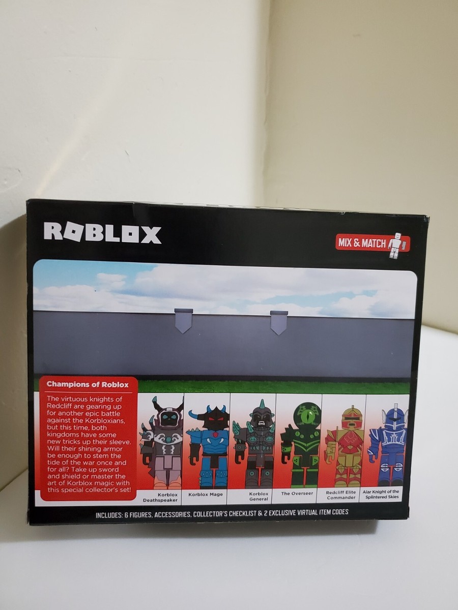 15th Anniversary Roblox Champions Pack Champions Of Roblox Action Figure  6-Pack [15th Anniversary Edition