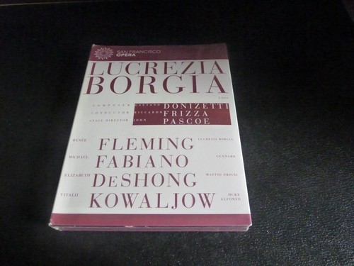 COFFRET 2 DVD NEUF "LUCREZIA BORGIA - Donizetti" Renee FLEMING - opera - 第 1/2 張圖片