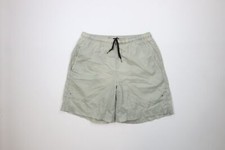 Vtg 90s Y2K Nike Mens Large Travis Scott Mini Swoosh Lined Shorts Light Green