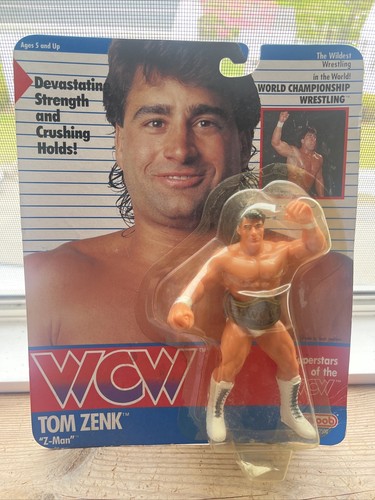 1990 Vintage WCW Galoob �Z Man� Tom Zenk MoC ...