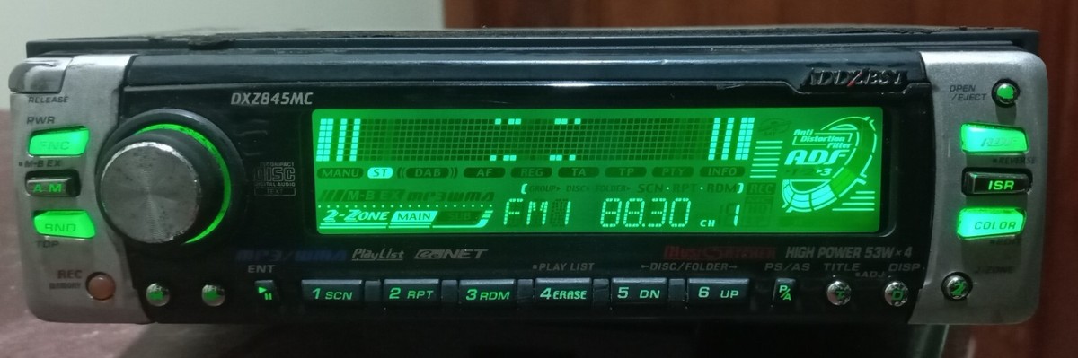 Clarion Addzest DXZ845MC Car Radio CD Receiver classic old school